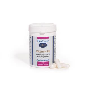 BioCare Vitamin B5 60 Veg Capsules