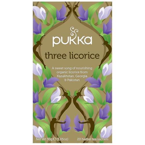 Pukka Three Licorice Tea 20 Tea Sachets