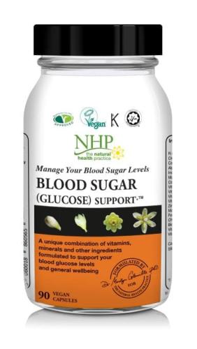 NHP Blood Sugar (Glucose) Support (90 Vegan Capsules)