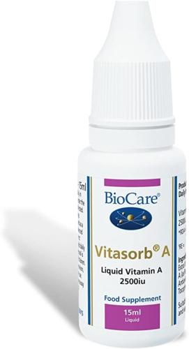 BioCare Vitasorb Liquid Vitamin A 2500iu 15ML