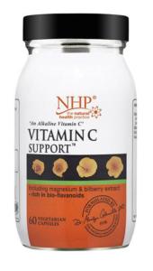NHP Vitamin C Support 1000mg 60 Vegan Capsules
