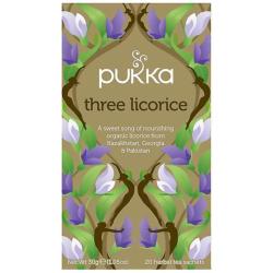 Pukka Three Licorice Tea 20 Tea Sachets