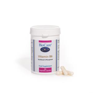 BioCare Vitamin B6 60 Veg Capsules