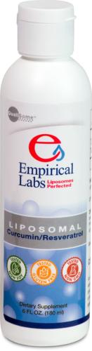 Empirical Labs Liposomal Curcumin/Resveratrol 180 ML