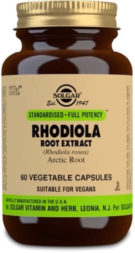 Solgar Rhodiola Root Extract 60 Capsules